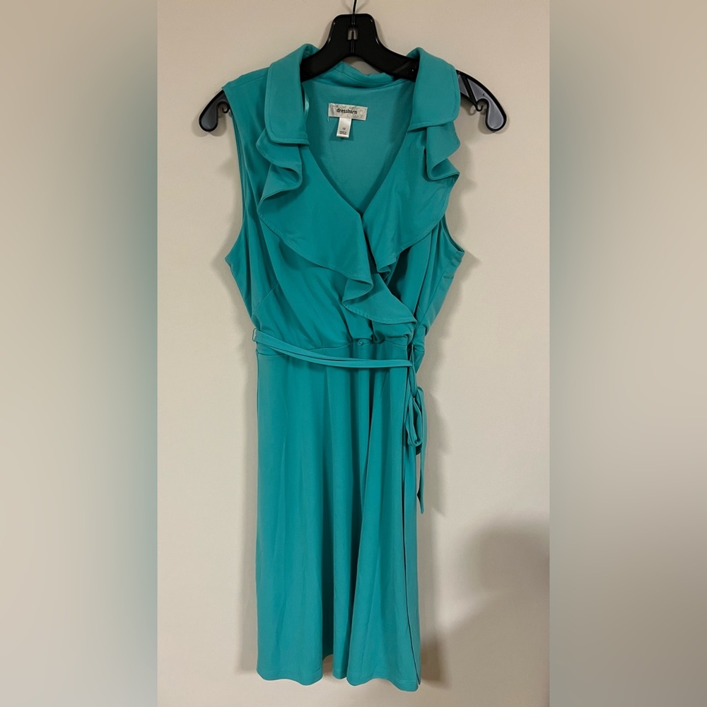 Green Dress Barn dress.